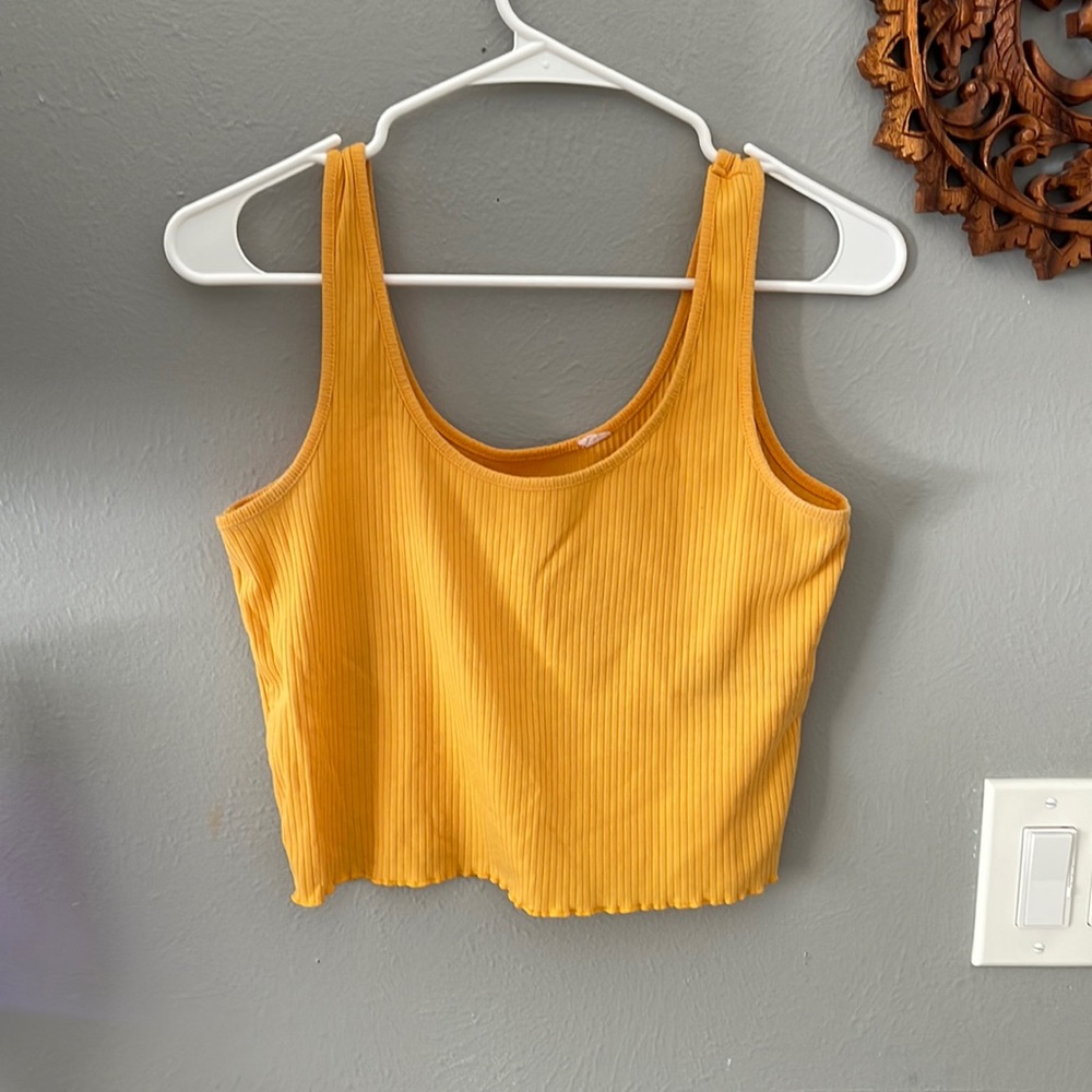 Cropped tank top